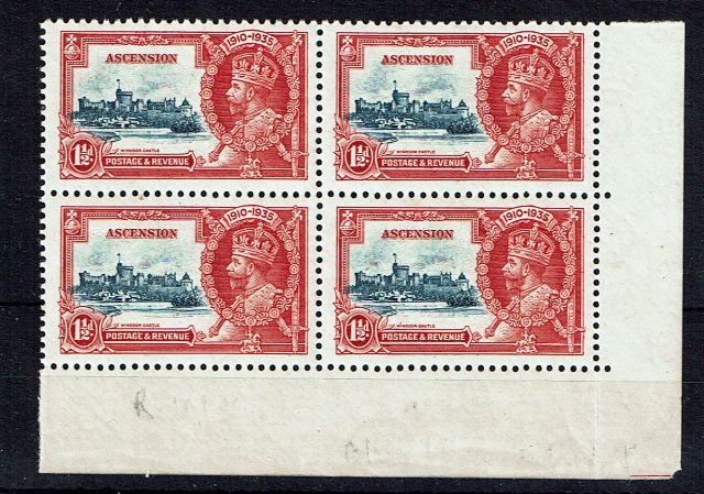 Image of Ascension SG 31/31l UMM British Commonwealth Stamp